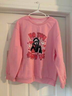 Pink Ghostface Sweatshirt